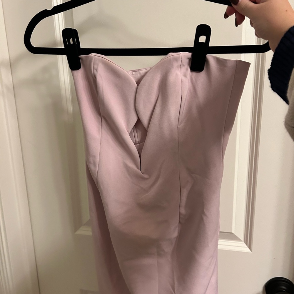 Bardot Strapless Mini Dress